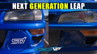 Forza Motorsport VS Gran Turismo 7 - Subaru Impreza 22B STI Comparison In Depth Car Model Details