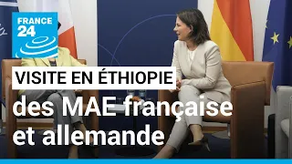 Les ministres des affaires étrangères française et allemande en Éthiopie pour soutenir la paix