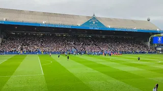 SPINE TINGLING atmosphere as players walk out - 2022-05-09 - Sheffield Wednesday v Sunderland