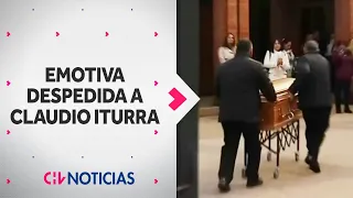 EMOTIVA DESPEDIDA a Claudio Iturra: Realizan velorio de destacado periodista - CHV Noticias