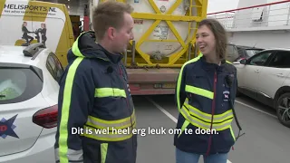 Testvaart - Anne Meta Kobes - laden van het autodek