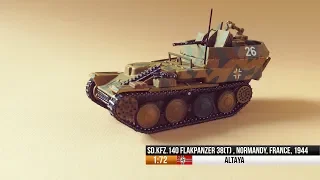 Sd.Kfz 140 Flakpanzer 38(t) «Gepard» Normandy, France 1944 (1/72)