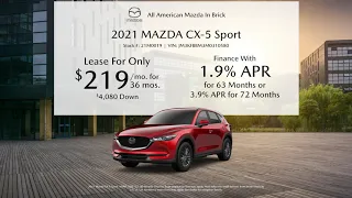 2021 Mazda CX-5 Specials at All American Mazda