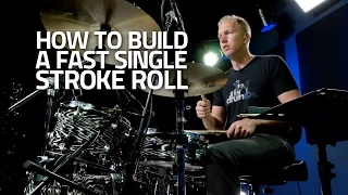 Drum Lesson - How To Build A Fast Single Stroke Roll