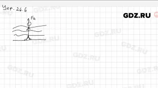 Упр 26.6 - Физика 7 класс Пёрышкин