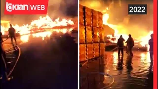 Zjarr në një fabrikë me lëndë drusore