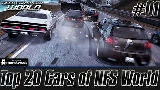 Need For Speed World: The Final Goodbye #01 | Top 20 Cars of NFS World