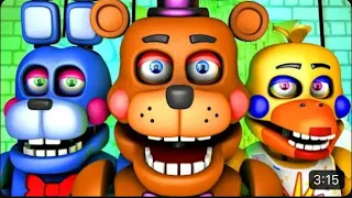 Five nights at Freddy’s song (FNAF 6 SFM 4k Rockstar) (ocular remix)