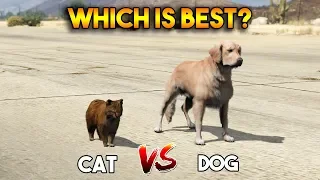 GTA 5 ONLINE : CAT VS DOG (WHICH IS BEST?)