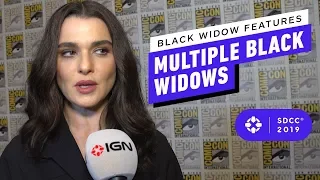 Black Widow Features Multiple Black Widows - Comic Con 2019