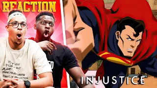 Injustice - Exclusive Official Trailer Reaction