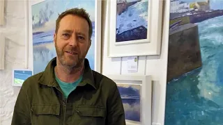 Cornwall paintings | my current exhibition in Porthleven