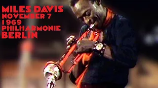 Miles Davis- November 7, 1969  Philharmonie, Berlin