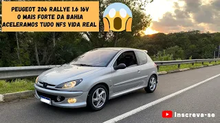 Peugeot 206 rallye 1.6 16v - O MAIS FORTE DA BAHIA NFS VIDA REAL