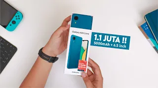 WOW BARU !! HP PALING MURAH DARI SAMSUNG !! Unboxing Samsung A03 Core