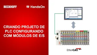 BECKHOFF Brazil HandsOn (8) - TC3 criando projeto de PLC com E/S