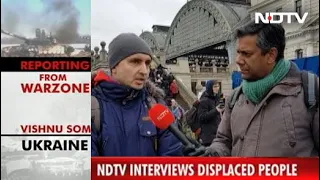 Russia-Ukraine War: "Saw Scary Scenes, Heard Explosions": Ukrainian Child Displaced By War To NDTV