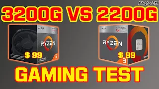 Ryzen 3 3200G vs Ryzen 3 2200G | Test in GAMES & BENCHMARKS & Overclock[BKSYSTEM][4K]