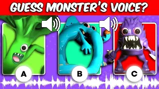 GUESS THE VOICE THE MONSTER ( Garten of banban 3 and roblox doors)