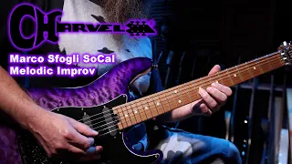 Charvel Marco Sfogli SoCal improv session with Elevated Jam Tracks