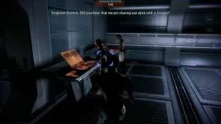 Mass Effect 2 - Sharing the deck with a Krogan