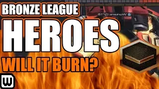 BRONZE LEAGUE HEROES #142  | WILL IT BURN?! - Shtukov vs bobob