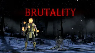 Mortal Kombat Mobile 2.7/ Shirai Ryu Tower Maxed Equipments/ Battle 200 Scorpion Brutality