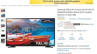 Full Guide.. How To Buy Samsung UA43N5010ARXXL  And Get Amazon Fire Tv  Stick Free