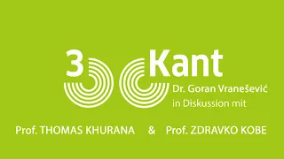 Kants 300. Geburtstag mit Dr. Thomas Khurana & Dr. Zdravko Kobe