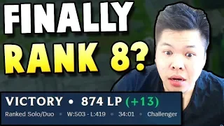 PANTS FINALLY REACHES RANK 8 CHALLENGER? - Challenger to RANK 1