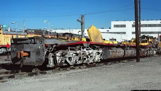 Great big rollin' railroad (Union Pacific) but it's just crashes
