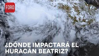 Huracán Beatriz: ¿En qué estados de México impactará? - Las Noticias