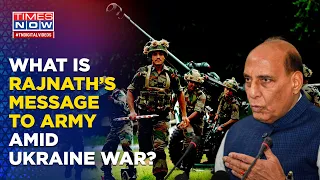 ‘Army Needs To Be Future-Ready’: Lessons, Rajnath Singh Said Russia-Ukraine War Had For India