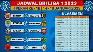 Jadwal Liga 1 2023 Pekan ke 18 - Persija vs Bali United - Persib vs Bhayangkara FC - BRI Liga 1 2023