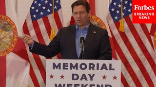 Florida Gov. Ron DeSantis Announces That State Perks On Memorial Day Will Be Free