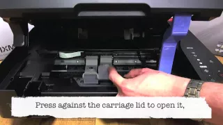 Canon MP230 - Changing the cartridges