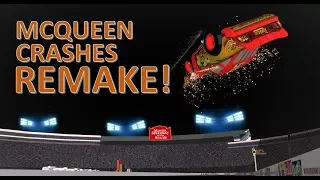 McQueen's Career Ending Crash - Sketchup Animation