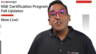 Fortinet NSE Certification Program Updates | Cybersecurity Certification