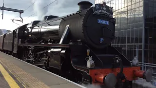 44871 Black 5 with day 9 of the Great Britain XVI at Reading 21/04/2024