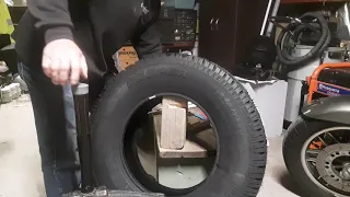 Installing winter tire studs without a gun