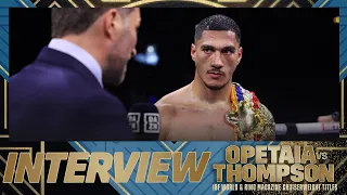 "I Want Chris Billam Smith's WBO Title!"- Jai Opetaia & Eddie Hearn Eye Unification