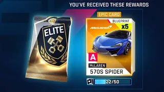 Asphalt 9 Heatwave Season Elite Pack Reached ohh so hard 7100 Milestone😪😪