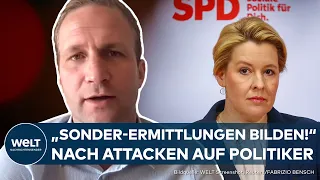 DEUTSCHLAND: Nach Matthias Ecke jetzt auch SPD-Politikerin Franziska Giffey in Berlin angegriffen