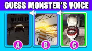 Guess THE EAT MONSTER’S VOICE - Eat Monsters | Coffin Meme's part 2