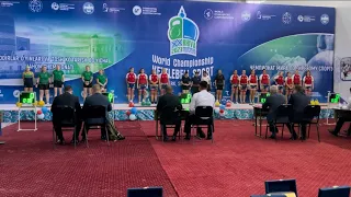 Чемпионат мира по гиревому спорту.Узбекистан,г.Хива 2023.Эстафета длинный цикл,девушки