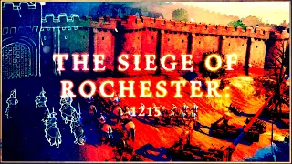 THE SIEGE OF ROCHESTER 1215 || AGE OF EMPIRES IV PLAYTHROUGH