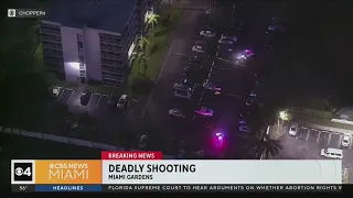 Deadly shooting in Miami Gardens, one person dead