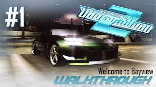 Need for Speed: Underground 2 (PC) | Walkthrough Part #1 - Welcome to Bayview (HARD) [HD 60FPS]