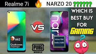 Realme 7i Vs Realme Narzo 20💥 Which is Best Under ₹12000? For Gaming #AZAHARexplains