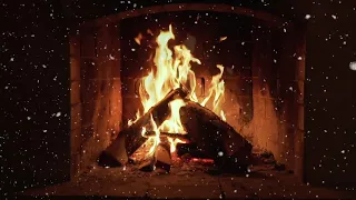 Shakin' Stevens - White Christmas (Official Log Fire Video)